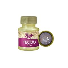 TINTA TECIDO GLITTER AMARELA 37ML