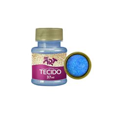 TINTA TECIDO GLITTER AZUL 37ML