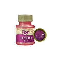 TINTA TECIDO GLITTER VERMELHA 37ML