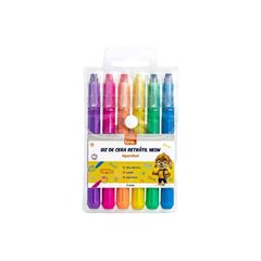 GIZ DE CERA RETRATIL 6 CORES NEON