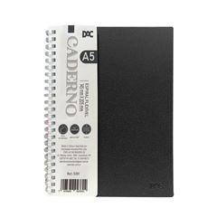 CADERNO ESPIRAL DAC PRETO