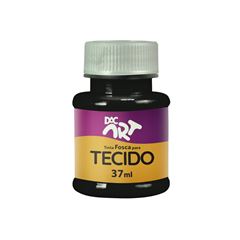 TINTA TECIDO FOSCA PRETA 37ML