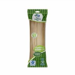 ESPETO BAMBU 250X4MM 50UN
