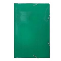 PASTA FRAMA C/ ELASTICO PAPELAO VERDE - 