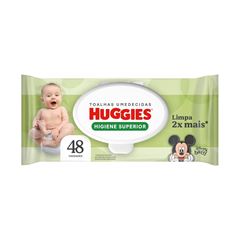 LENCO UMEDECIDO HUGGIES MAX CLEAN C/48