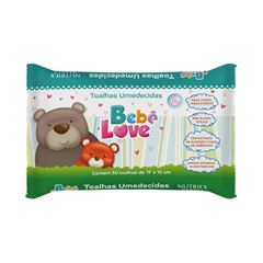 LENCO UMEDECIDO BEBE LOVE C/100