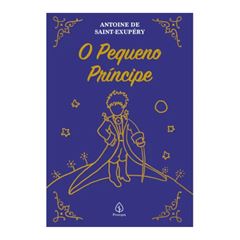 O PEQUENO PRINCIPE CAPA ALMOFADADA AZUL