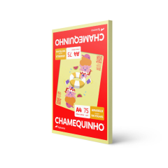 PAPEL CHAMEQUINHO A4 75GM2 AM C/100FLS