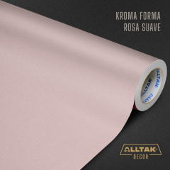 VINIL KROMA ROSA SUAVE 0,14X1,22