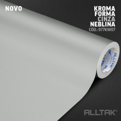 VINIL KROMA CINZA NEBLINA 0,14X1,22