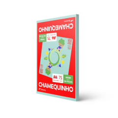 PAPEL CHAMEQUINHO A4 75GM2 VERDE C/100FL