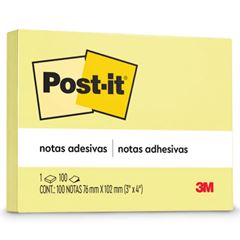 BLOCO 3M POST-IT 657 AM 76X102MM C/100FL