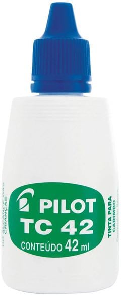 TINTA PARA CARIMBO 42ML AZUL