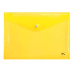 MALOTE A4 C/BOTAO HORIZONTAL AMARELO