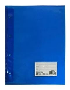 PASTA DIAMANTE C/10 ENVELOPES PLAST AZUL