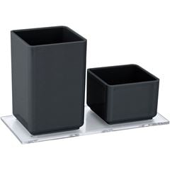 PORTA LAPIS E CLIPS PRETO ACRIMET - 939.