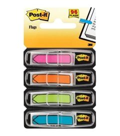 POST-IT 3M FLAGS NEON 4SETAS C/96FL BAND