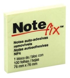 BLOCO 3M NOTEFIX NFX4 AM 76X76MM C/100FL