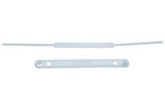 GRAMPO PLASTICO DELLOFIX BRANCO C/50UN