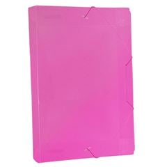 PASTA ABA ELASTICO OFICIO PP ROSA 4CM