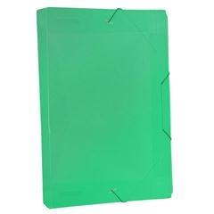 PASTA ABA ELASTICO OFICIO PP VERDE 4CM