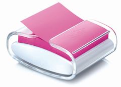 SUPORTE 3M POST-IT POP-UP TRANSP E BRANC
