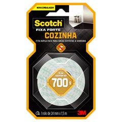 FITA ADESIVA 3M 24MMX1.5M FIXA FORTE COZ