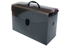 MALETA MONTADA FUME C/10 PASTAS SUSP