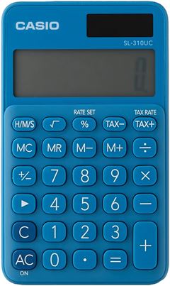 CALCULADORA  DE BOLSO 10 DIGITOS AZ