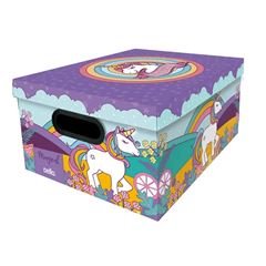 CAIXA ORGANIZADORA MEDIA KIDS UNICORNIO