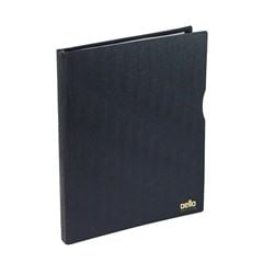 PASTA CATALOGO A4 EXECUTIVE PRETA C/100