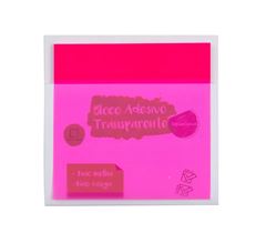 BLOCO CLEARNOTE NEON ROSA C/50FL