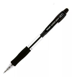 CANETA ESF 0.7MM PRETA SUPER GRIP-10R