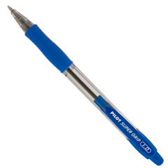 CANETA ESF 1.0MM AZUL SUPER GRIP