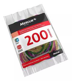 ELASTICO MERCUR COLORIDO N°18 100G 200UN