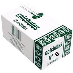 COLCHETE Nº 06 ACC CX C/ 72 UNID