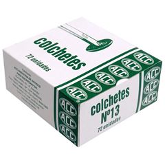 COLCHETE Nº 13 ACC CX C/ 72 UNID - 9.55.