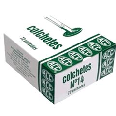 COLCHETE Nº 14 ACC CX C/ 72 UNID - 9.55.