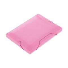 PASTA 30 MM POLIBRAS ESCOLAR SOFT ROSA (
