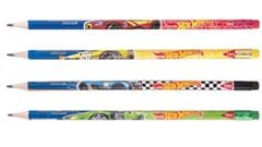 LAPIS PRETO HOT WHEELS C/BORRACHA - 6572