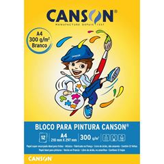 BLOCO CANSON PINTURA INFANTIL 210X297 30