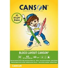BLOCO LAYOUT INFANTIL 60GM2 A3 C/50FL