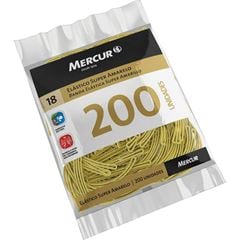 ELASTICO MERCUR SUPER AMARELO N.18 C/200