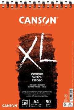 BLOCO CROQUIS CANSON XL 90GM2 A4 C/120FL