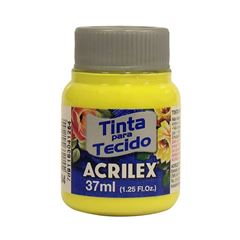 TINTA P/TECIDO FOSCA 37ML AMARELO LIMAO 