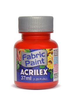 TINTA P/TECIDO FOSCA 37ML VERMELHO FOGO 