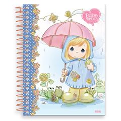 CADERNO UNIV 10X1 200FLS C/4 PRECIOUS MO