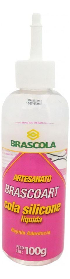 COLA SILICONE LIQUIDA BRASCOART 100G - 3
