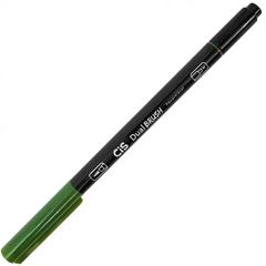 MARCADOR DUAL BRUSH VERDE OLIVA 0.8MM
