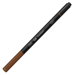 MARCADOR DUAL BRUSH MARROM 0.8MM